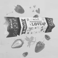 Mixit Valentýnský bonbon - celé křupavé jahody 40 g