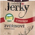 Jihočeské Jerky Zvěřinové s pepřem 20 g