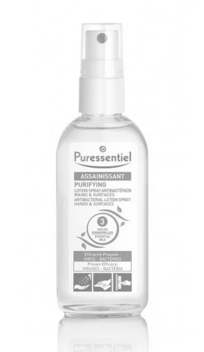Puressentiel Čisticí antibakteriální roztok ve spreji 80ml