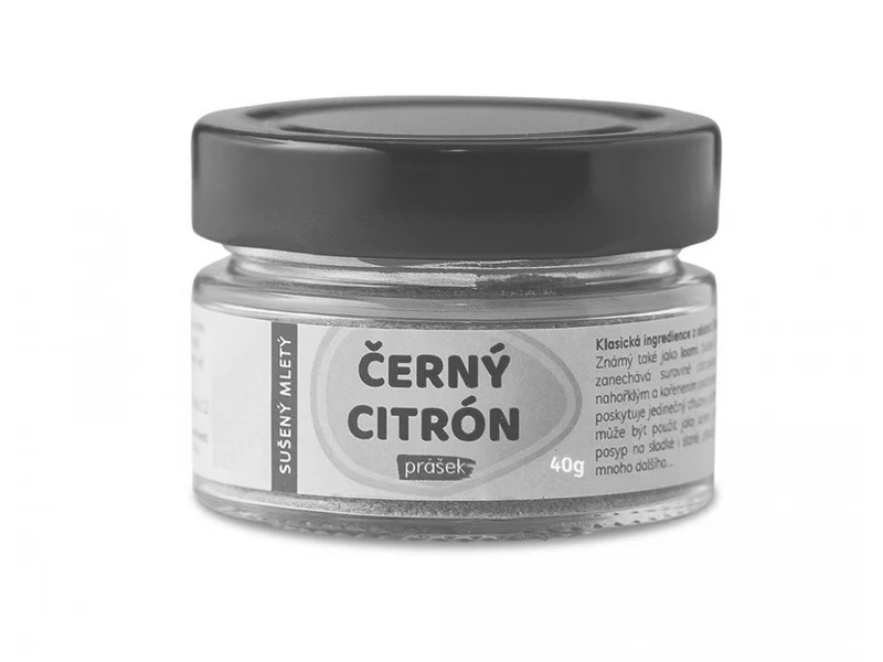 Garlio Černý citron prášek Bio 40g