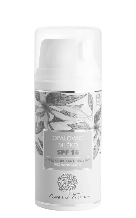 Nobilis Tilia Opalovací mléko SPF 15 100 ml