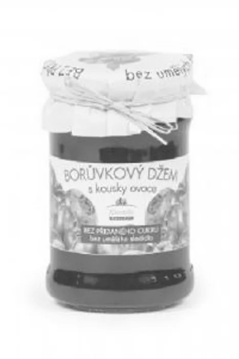Kvasnička borůvkový džem bez přidaného cukru 275g