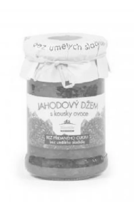 Kvasnička jahodový džem bez přidaného cukru 275g