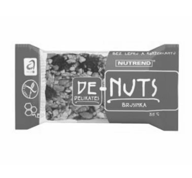 NUTREND tyčinka denuts brusinka 35g