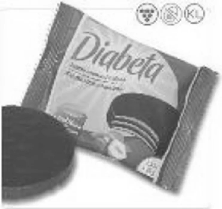 DIABETA oplatka oříšková máčená dia 25g