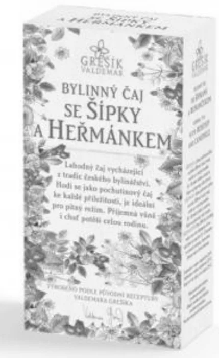 Grešík bylinný čaj Se šípky a heřmánkem 50g