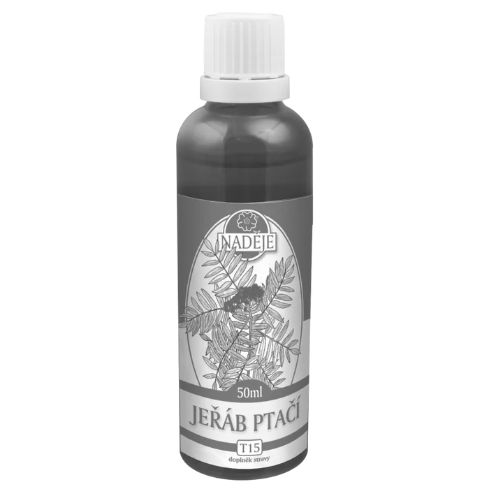 Naděje Tinktura z byliny Jeřáb ptačí 50 ml
