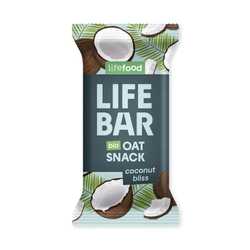 Lifefood Tyčinka Lifebar Oat snack kokosový BIO 40g