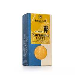 Sonnentor Bio Kurkuma Latte-vanilka krabička (Pikantní kořeněná směs) 60g