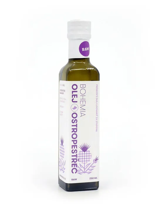 Bohemia olej Olej ostropestřecový 250 ml