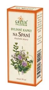 Grešík Bylinné kapky Na spaní 50ml