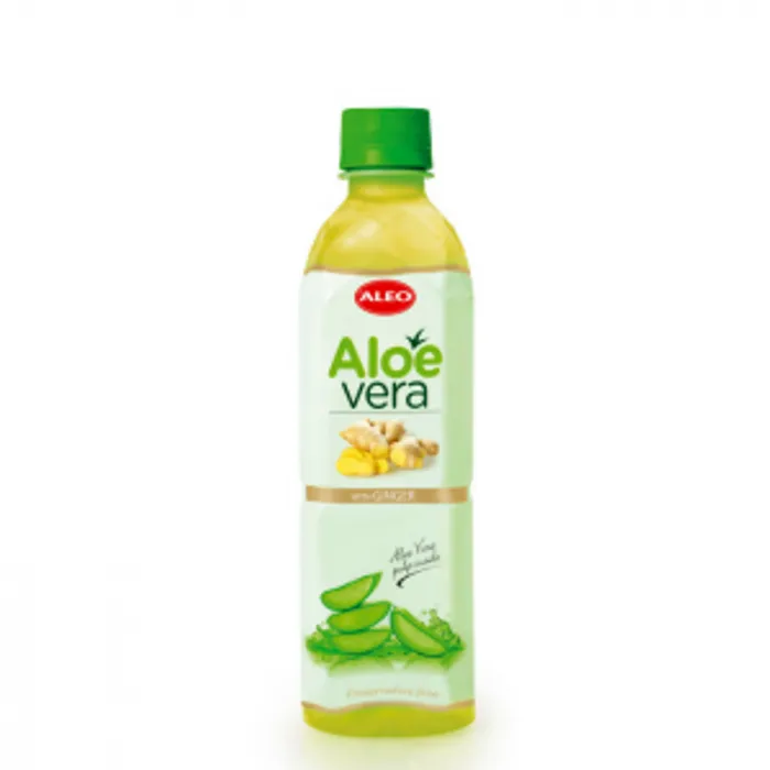 Aleo Nápoj Aloe Vera s příchutí zázvoru 500 ml