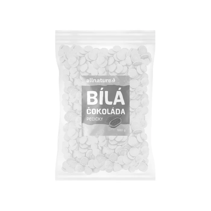 Allnature Bílá čokoláda 500g