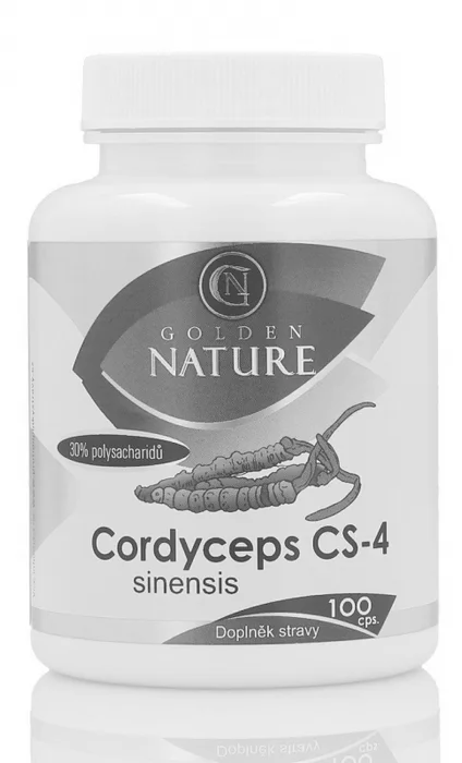 Golden Nature Cordyceps CS-4 100 kapslí