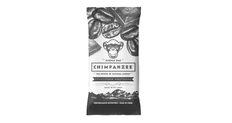 Chimpanzee Energy Bar čokoláda a espresso 55 g