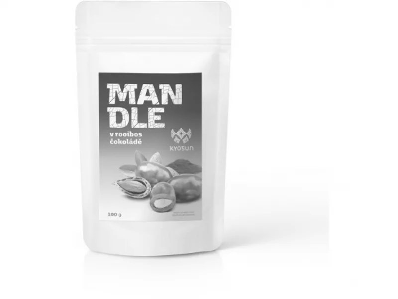 Kyosun Mandle v rooibos čokoládě 100g