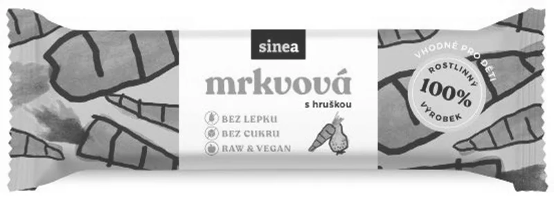 Sinea Tyčinka mrkvová s hruškou 30g