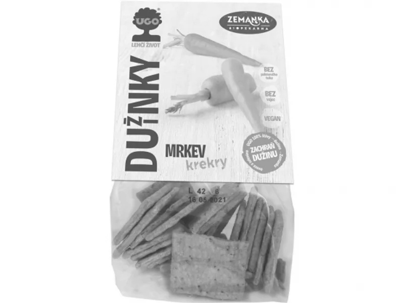 Biopekárna Zemanka Krekry Dužinky mrkvové 100g