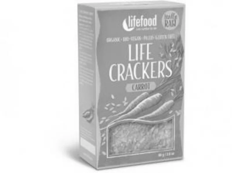 Lifefood Life Crackers mrkvové 80g Bio