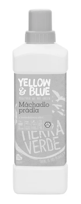 Yellow & Blue Máchadlo prádla s levandulovou silicí 1 l