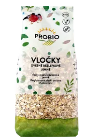 PROBIO Vločky ovesné jemné bezlepkové 500g BIO