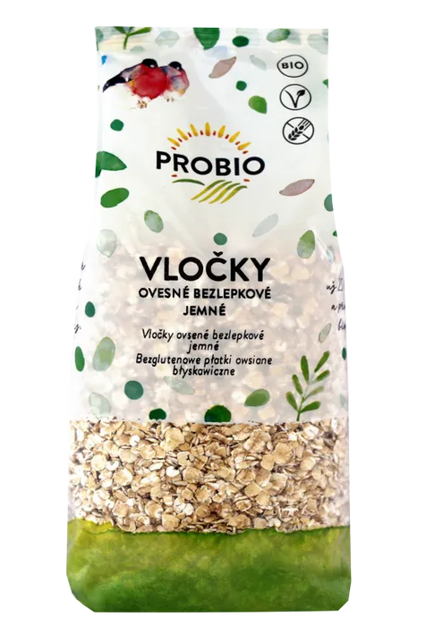 PROBIO Vločky ovesné jemné bezlepkové 500g BIO