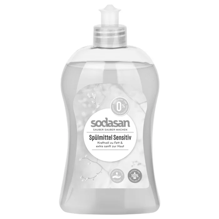 Sodasan Prostředek na nádobí Sensitiv 500 ml