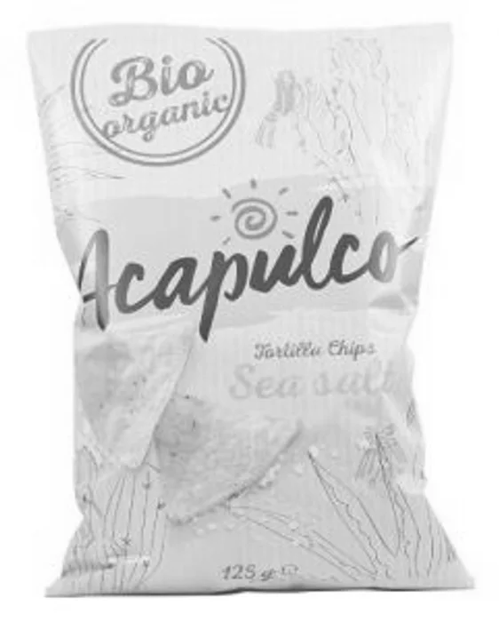 Acapulco Tortilla chipsy s mořskou solí 125 g BLP Bio