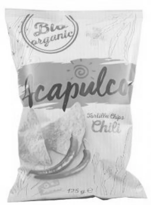 Acapulco Tortilla chipsy s chilli 125 g BLP Bio