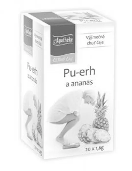 Apotheke Pu-erh a ananas čaj 20 x 1,8 g