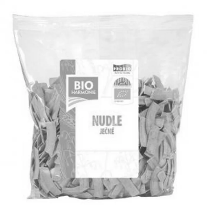 Bioharmonie Ječné široké celozrnné nudle - fleky 400g