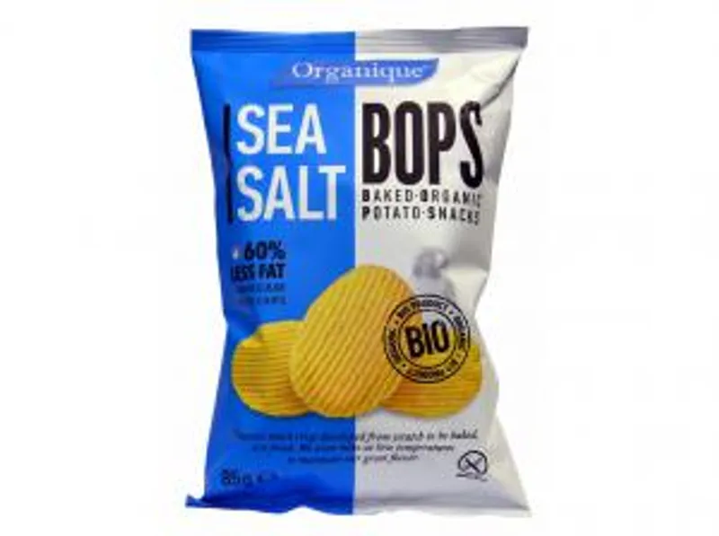 Bio Chips Bops bramborový snack s mořskou solí 85g