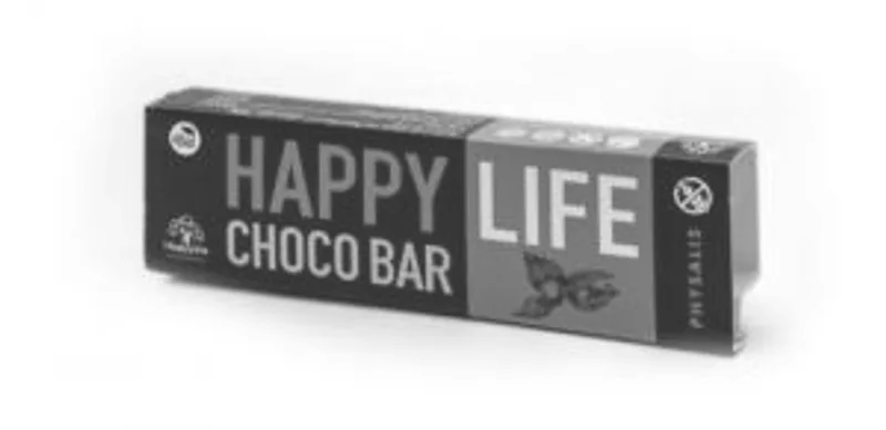 Happy Life Choco bar Čokoládová tyčinka s mochyní 35 g Bio