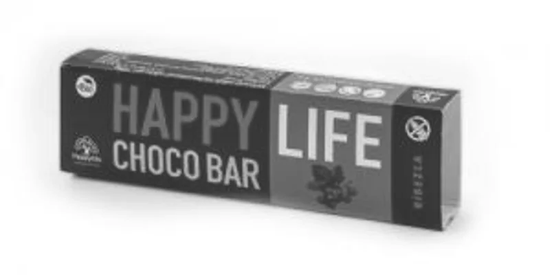 Happy Life Choco bar Čokoládová tyčinka s rybízem 35 g Bio