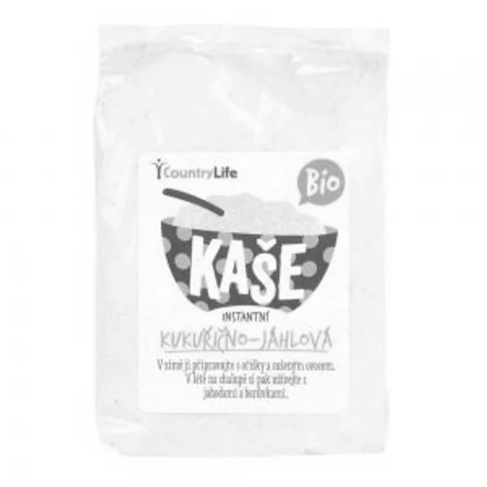 Country Life kaše kukuřično-jáhlová instantní Bio 300g