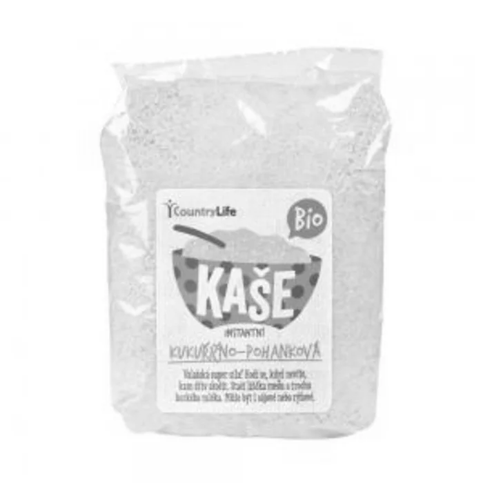 Country Life kaše kukuřično-pohanková instantní Bio 300g