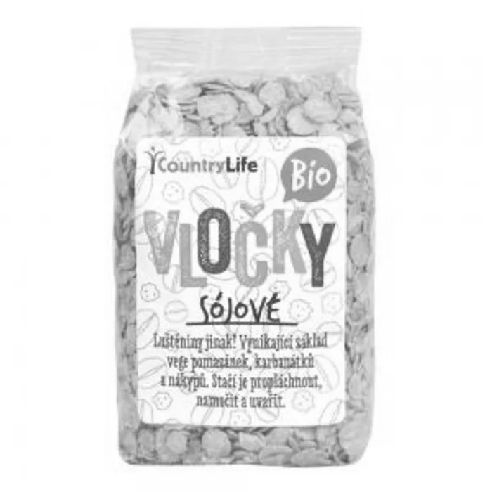 Country Life Vločky sójové Bio 250 g