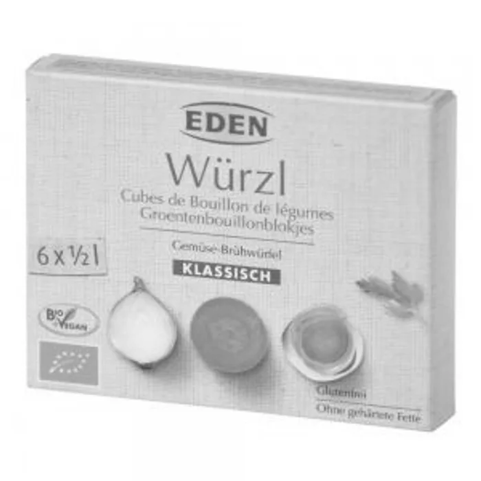 Würzl zeleninový bujón kostky 66 g BIO
