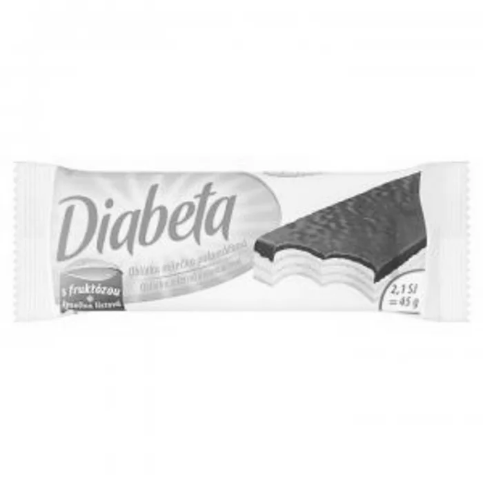Diabeta Oplatka mléčná polomáčená 45g