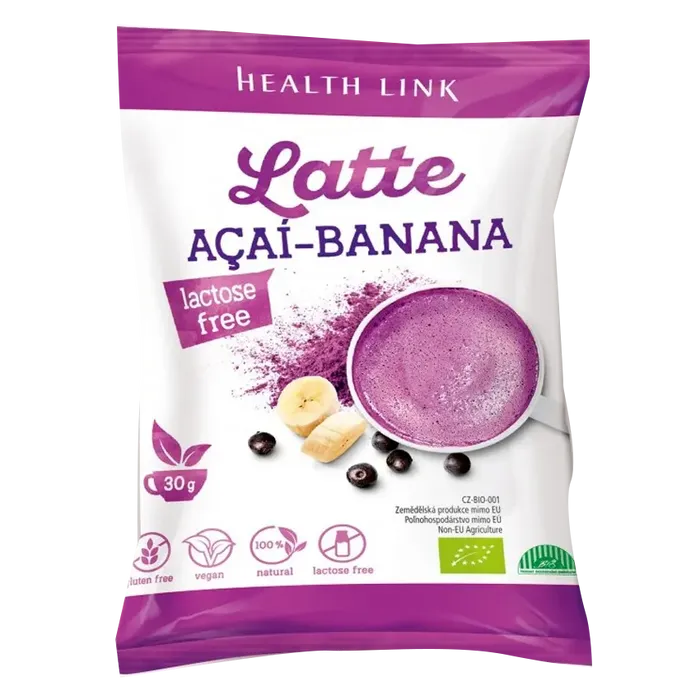 Health Link Acai-Banana latte 30 g BIO