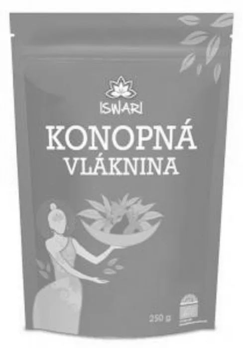 Iswari Konopná vláknina 60% prášek Bio 250 g