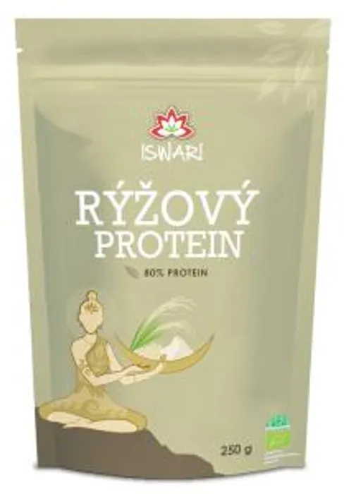 Iswari Rýžový protein 80% Bio 250g