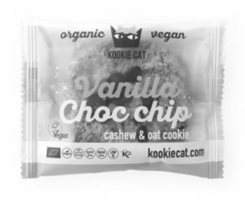 Kookie Cat Koláček vanilka a čokoláda Bio 50g