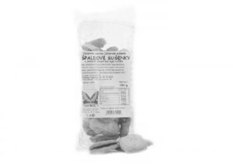 Natural Jihlava Špaldové sušenky celozrnné s javorovým sirupem 150 g