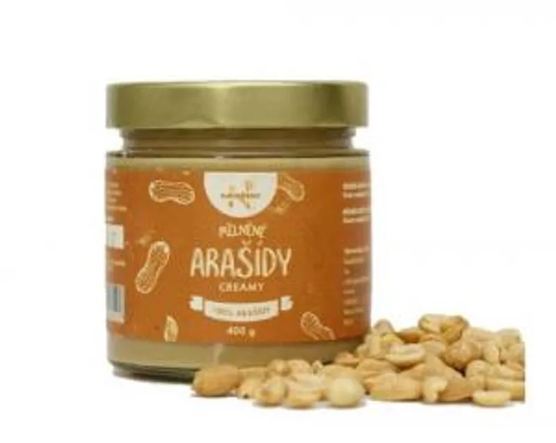 Navařeno Ořechové máslo arašídové jemné creamy 380 g