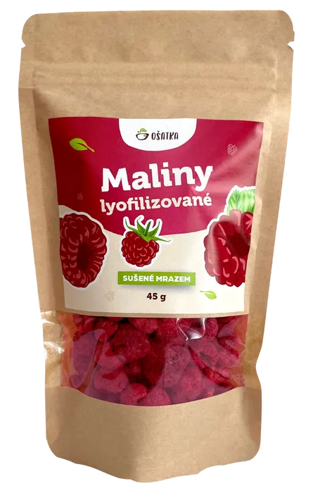 Ošatka Lyofilizované maliny 45 g