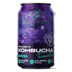Prager's Kombucha Matcha 330 ml