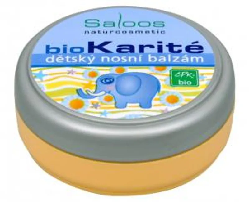 Saloos Bio Karité dětský Nosní balzám 19 ml