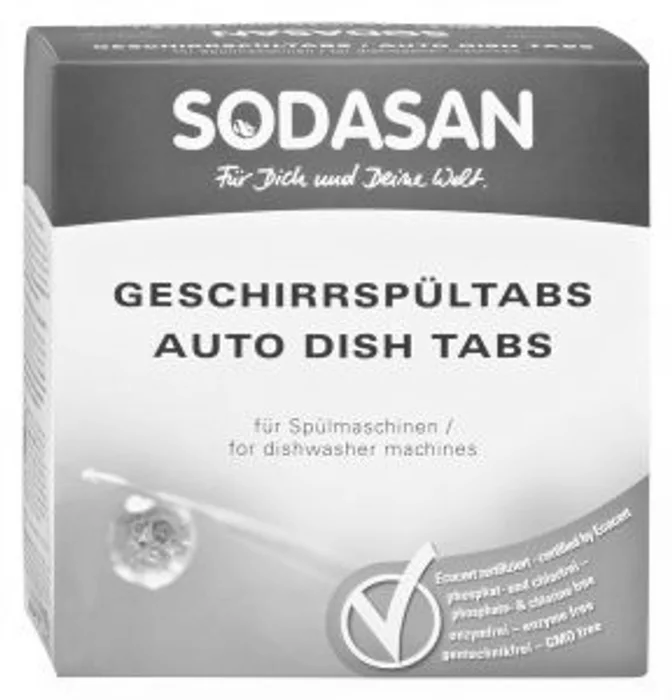 Sodasan Tablety do myčky 25 ks 625 g