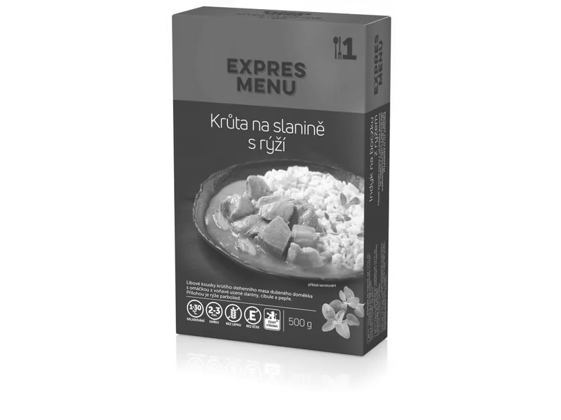 Expres Menu Krůta na slanině s rýží 500 g